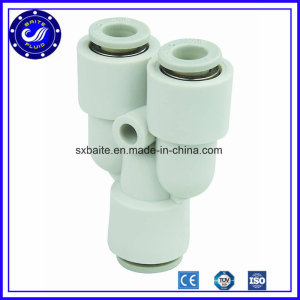 China Pneumatic Hose Fittings Pneumatic Tube Fitting Plastic Quick Fittings Pneumatic Air Hose Quick