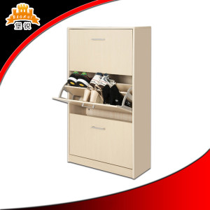 Three Drawers Shoes Cabinet with Durable Quality