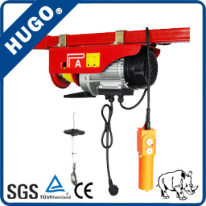 Single Phase PA 200kg Mini Electric Wire Rope Hoist