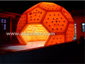 Attractive LED Lighting Inflatable Football Tent for Advertising for Party