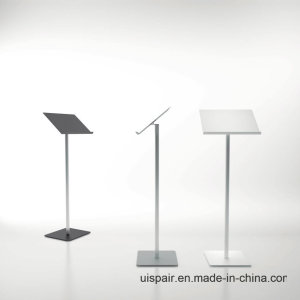 Uispair 100% Steel Modern Simple Podium Without Speakers for Meeting Room