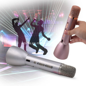 in Stock Hot Sale 2 in 1 Wireless Bluetooth Handheld Condenser Karaoke Microphone K068 K088 for Andr