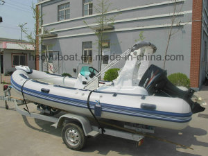 Made in China Cheap Rib Boat, Inflatable Fishing Boat, Sport Boat Rib520c for Sale
