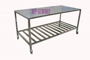 Kitchen Stainless Steel Work Table with or Without Wheel