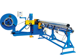 Spiral Duct Forming Machine (roll shears)